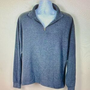 RedHead Men's Gray Zip-Up Sweater